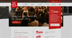 Desktop Screenshot of lillegrandpalais.com